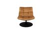 Miniature Chaise Lounge en velours marron Bar 8