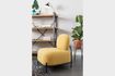 Miniature Chaise lounge Polly jaune 1