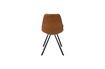 Miniature Chaise marron Franky 12