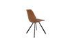 Miniature Chaise marron Franky 13