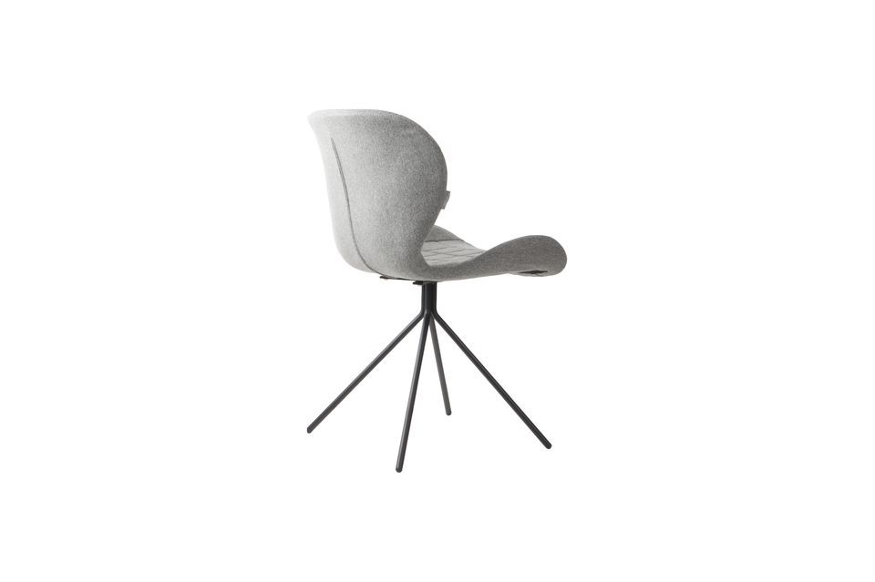 Chaise Omg Gris Clair - 9