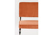 Miniature Chaise orange Ridge Kink Rib 22