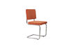 Miniature Chaise orange Ridge Kink Rib 18