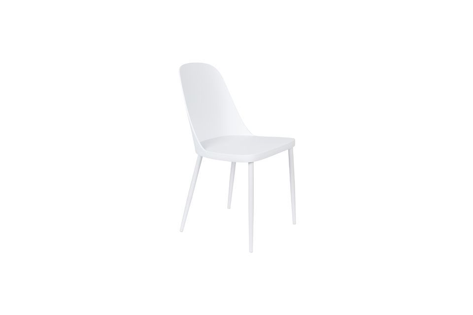 Chaise Pip blanche - 5