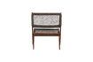 Miniature Chaise pliante en bois marron foncé Lois 8