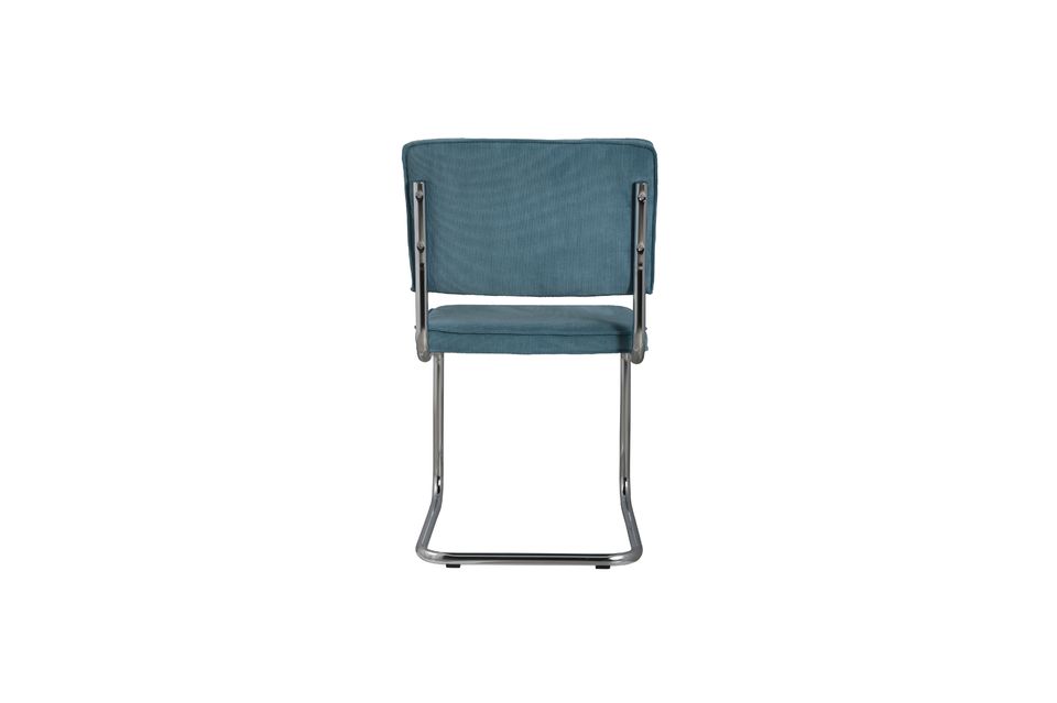 Chaise Ridge Rib Bleue - 8