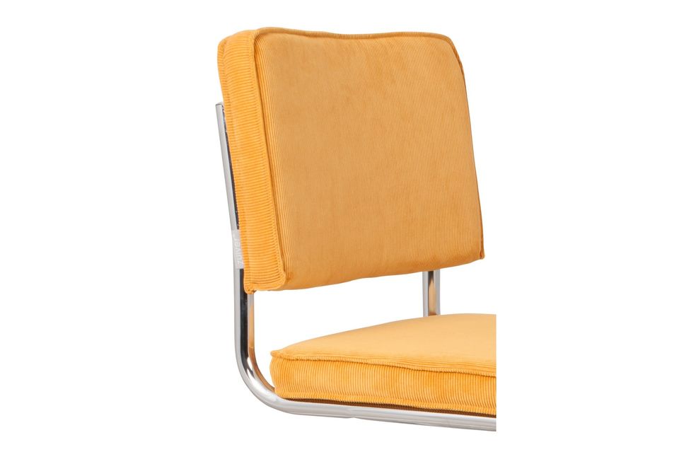 Chaise Ridge Rib jaune - 5