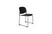 Miniature Chaise Stacks noire 1