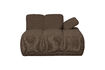 Miniaturansicht Chaiselongue-Element Rechts Bouclé Braun Melange Mojo 3