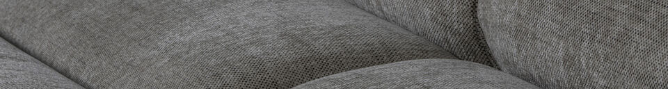 Materialbeschreibung Chaiselongue-Sofa links grau meliert Novi