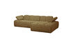 Miniaturansicht Chaiselongue-Sofa rechts Bouclé Gelb/Braun meliert Mojo 4