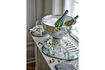 Miniature Champagne Bowl D37xH24 cm in Silver Stainless Steel Kaluka 3