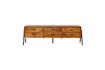 Miniature Chapman low sideboard in dark wood 7