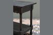 Miniature Charlotte black wooden side table 5