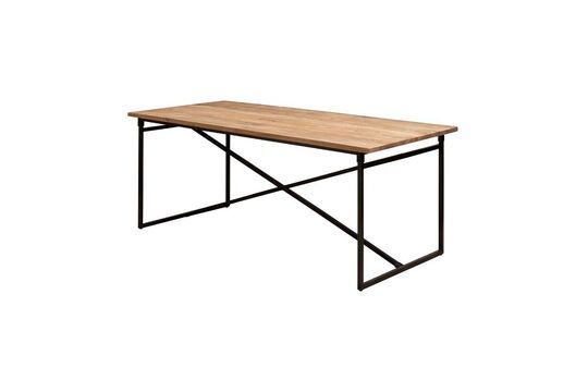 See the product profile charpentier black metal dining table Charpentier black metal dining table