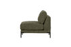 Miniature Chauffeuse 100x100 cm Tissu Vert Chaud COUPLE 3