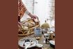 Miniature Chemin de table marron en jute Im 3