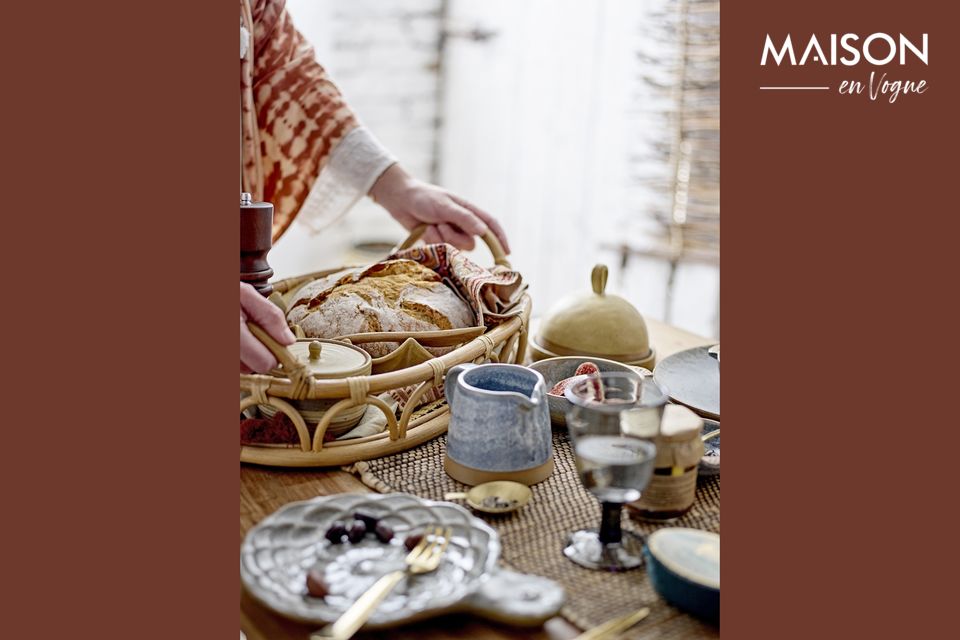 Décorez votre table avec le chemin de table Im en coton et jute mélangés
