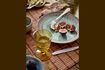 Miniature Chemin de table marron en jute Im 4