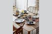 Miniature Chemin de table marron en jute Im 5