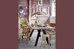 Miniature Chemin de table marron en jute Im 6