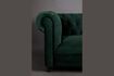 Miniature Chester Dark green velvet sofa 10