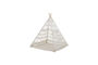 Miniature Children's Tipi 100x110 cm Nature Cotton Herle Clipped