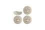 Miniature Christmas bowl set of 4 multi stoneware Mary Clipped