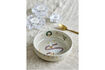 Miniature Christmas bowl set of 4 multi stoneware Mary 2