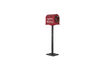 Miniature Christmas decoration postbox in red MDF Carlo 1