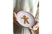 Miniature Christmas Plates set of 4 Ø16 cm Rose Stoneware Binna 2