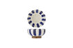 Miniatura Ciotola D26 cm in gres blu Shakti 1