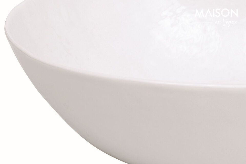 La collezione Porcelino White si distingue per la sua porcellana di alta qualità