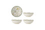 Miniatura Ciotola set di 4 gres multicolore Bloomie Foto ritagliata