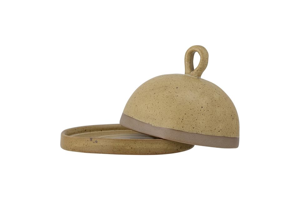 Cloche à beurre en grès brun Solange Bloomingville - 15cm