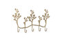 Miniature Coat Rack 57 cm Brass Iron Padova Clipped
