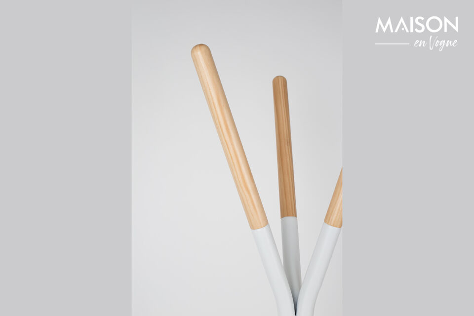 Coat Rack Pinnacle White - 5