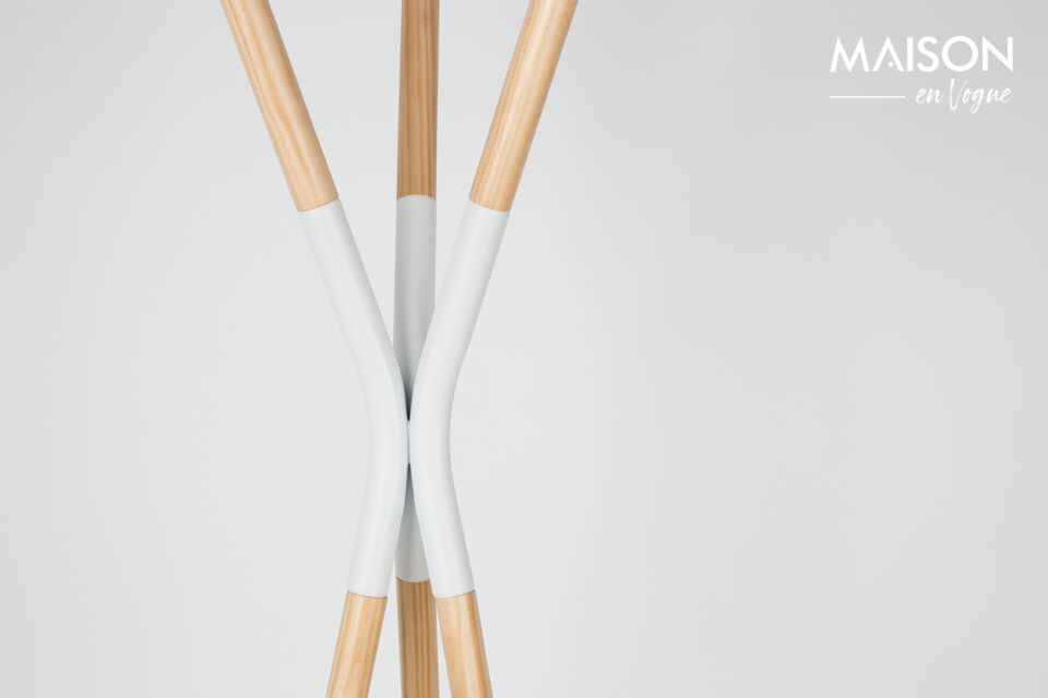 Coat Rack Pinnacle White - 6