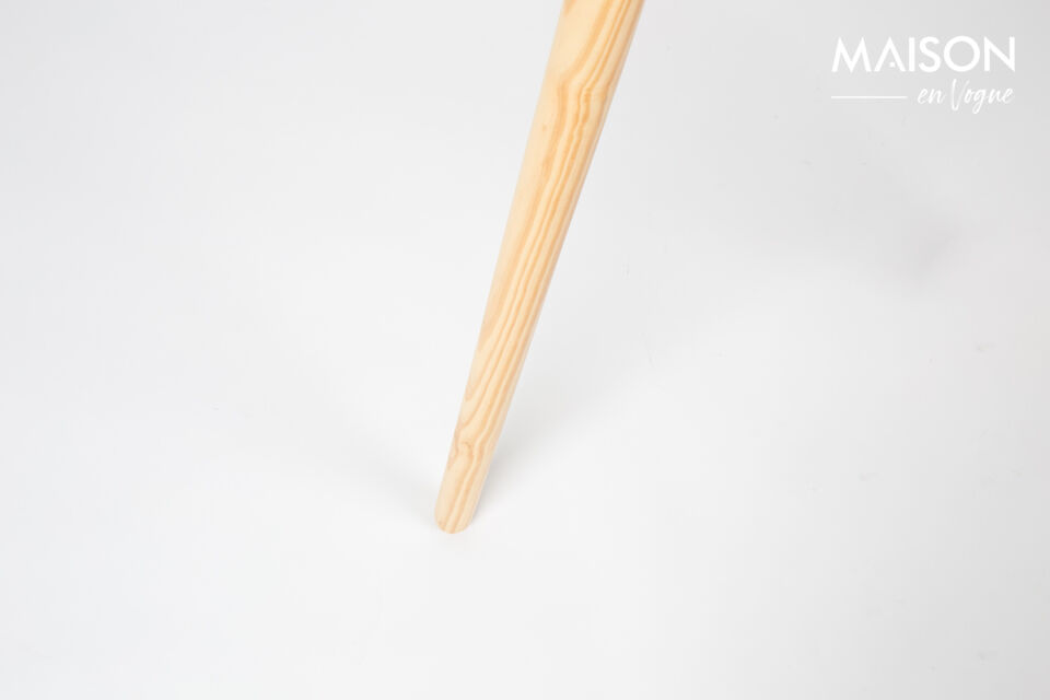 Zuiver gave this Asian agility game a Scandinavian look by using light wood and white or dark grey