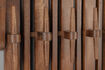 Miniature Coat rack with brown wooden shelf Jakub 3