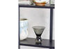 Miniaturansicht Cocktailglas 4er-Set aus grauem Glas Corliss 2