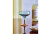 Miniatuur Cocktailglazen set van 6 van meerkleurig glas Signe 6