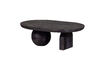Miniature Coffee table 110x72 cm mango wood black Steppe 1