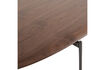 Miniature Coffee Table 26x121x97 cm MDF Veneer Brown Kota 9