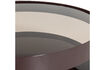 Miniature Coffee table 70 cm metal/glass brown SERO 7