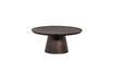 Miniature Coffee table 90x90 cm mango wood walnut Coffee A Gogo 1