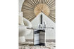 Miniature Coffee Table D61xH41 cm in White Marble Rosito 5