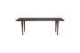 Miniature Coffee table L in brown wood Elroy Clipped
