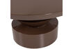 Miniature Coffee Table MDF High Gloss Brown Auren 4