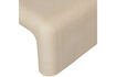 Miniature Coffee Table Set of 2 Fiber Clay Natural STANI 8